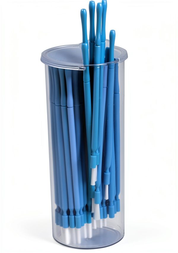 Applicator Brush Disposable Desensitizer Dioche 100pcs Blue Handle-7