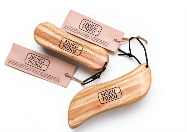 Nippon Clintec NUKUMOKU Hand Brush S Natural Wood for Dental Use-2