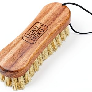 Nippon Clintec NUKUMOKU Hand Brush S Natural Wood for Dental Use-0