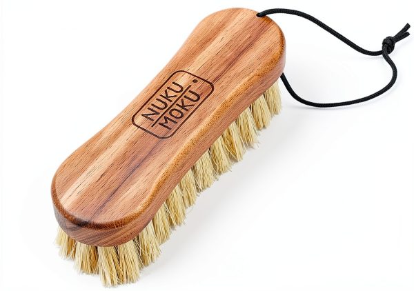 Nippon Clintec NUKUMOKU Hand Brush S Natural Wood for Dental Use-0