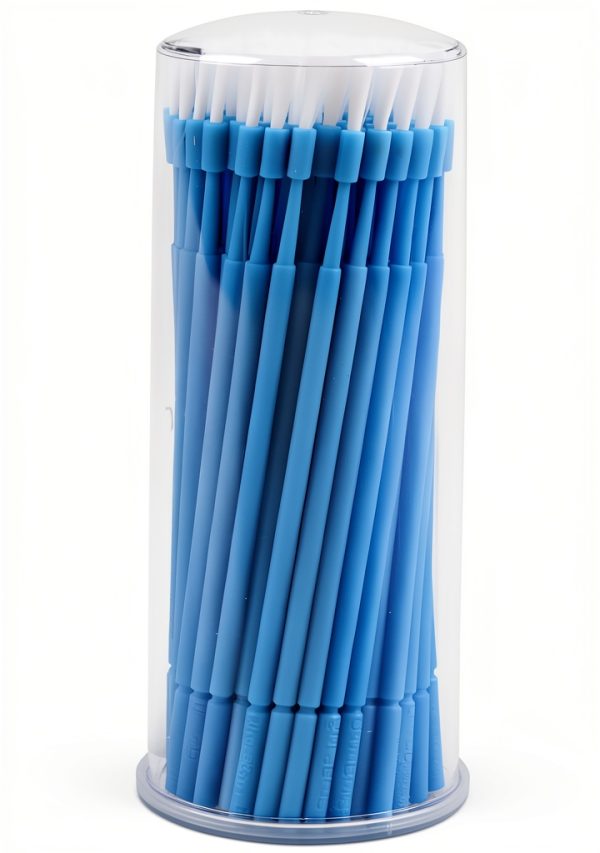 Applicator Brush Disposable Desensitizer Dioche 100pcs Blue Handle-5