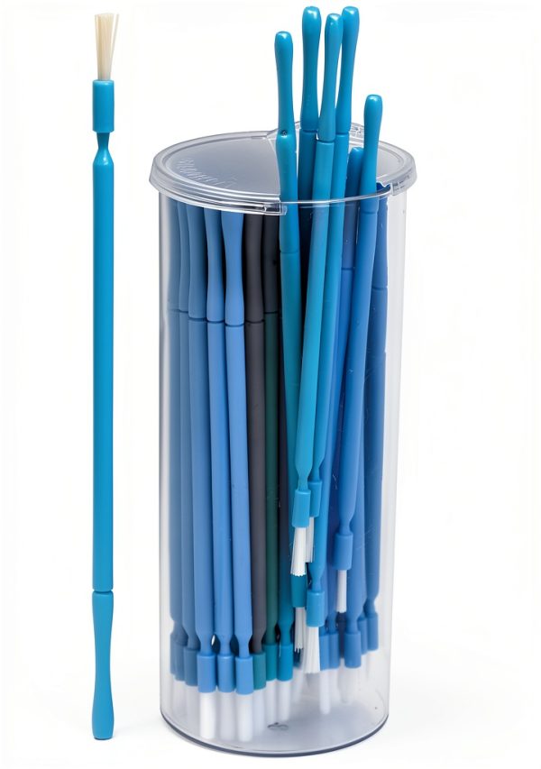Applicator Brush Disposable Desensitizer Dioche 100pcs Blue Handle-3