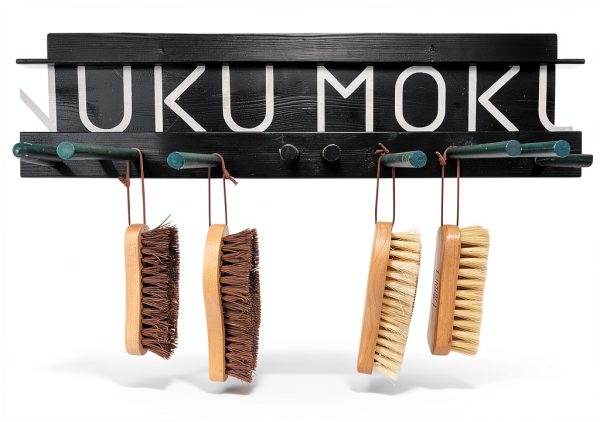 Nippon Clintec NUKUMOKU Hand Brush S Natural Wood for Dental Use-3