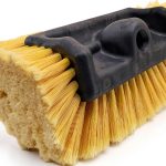 Yellow Flagged POLYSTYRENE Magnolia Brush Dental Brush Reusable-0