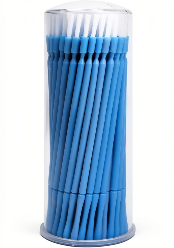 Applicator Brush Disposable Desensitizer Dioche 100pcs Blue Handle-4