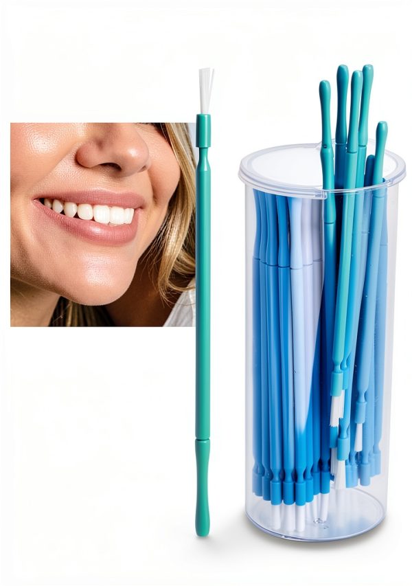 Applicator Brush Disposable Desensitizer Dioche 100pcs Blue Handle-2