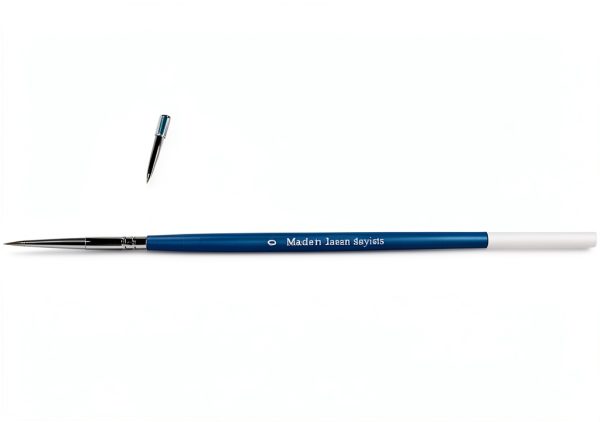 Nylon Dental Brush Pen 5Piece by ACMEDENT with Blue Wood Handle-1