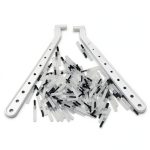 Disposable Composite Brush Tips 100pcs Set by TARSHYRY Brush Handles-0