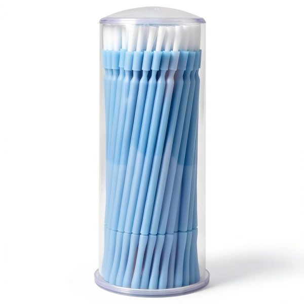 Disposable Applicator Brush, 100PCS Micro Applicators, Touch up Paint Brushes for Hair Clinic Home Personal Care Use-0