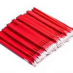 Dental Micro Brush 100 PCS Agatige Bendable Ultrafine Purple Brush-0