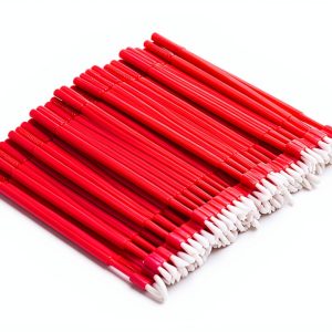Dental Micro Brush 100 PCS Agatige Bendable Ultrafine Purple Brush-0