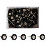 Dental LAB JEWERLY - Premium POLISHING Brushes - Straight HP Mounted - Hard BRISTLES - Pack of 100 Brushes-0