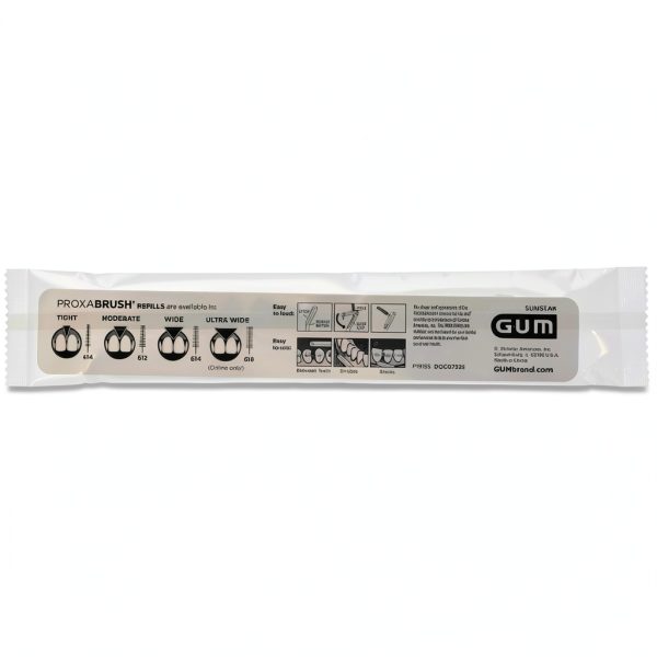 Sunstar Butler 611PF Gum Proxabrush Brush Handles Single Ended 12 Pack-2