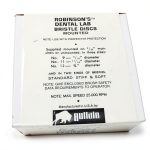 Buffalo Abbott Robinson Dental Mounted Bristle Brush 06044#9 Stiff-0