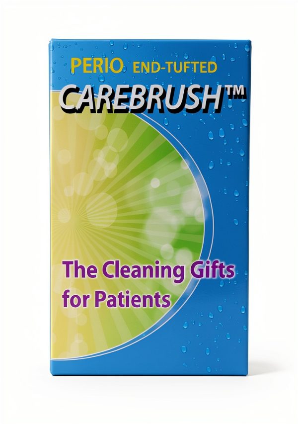 Plasdent 20050 End-Tufted Dental Brush Assorted Colors 48/Pk-1